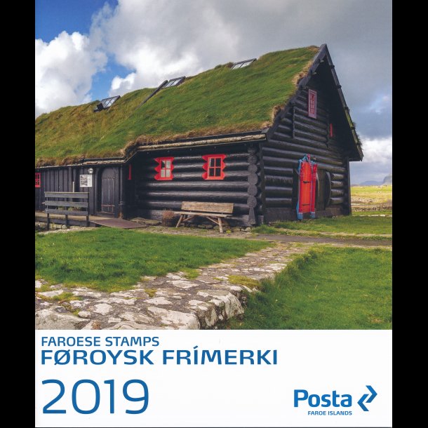 2019, Frerne, rsmappe, postpris 475,-kr
