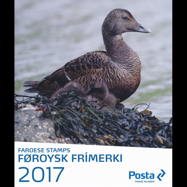 2017, Frerne rsmappe, postpris 445,-kr