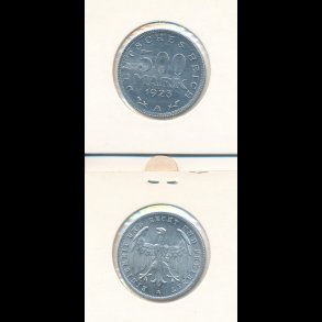 1923, Tyskland, 500 mark A,