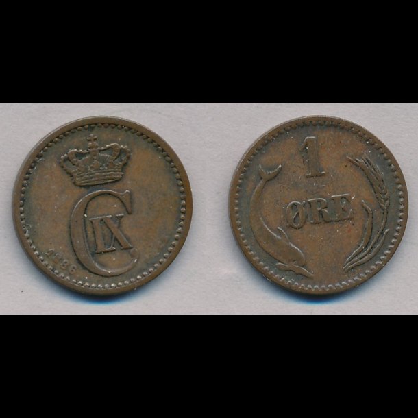 1886, 1 re, 1+,