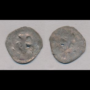 1286 - 1319, Erik Menved, pennig, Roskilde, MB 396, lbnr 2,