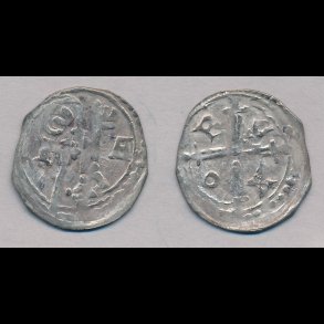 1252-59, Christoffer I, penning, Roskilde, MB78, 1 / 1+, NEDSAT fra 2.000,-kr