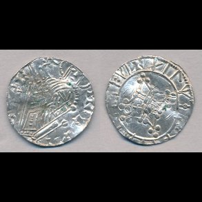 1047 - 1075, Sven Estridsen, Hbg 30, penning, Lund, Mntmester AILMER, Moltke 2, 1+ / 01,