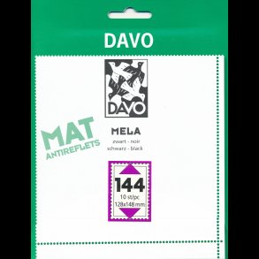 Str 144, sorte klemlommer, pakke med 10 stk,