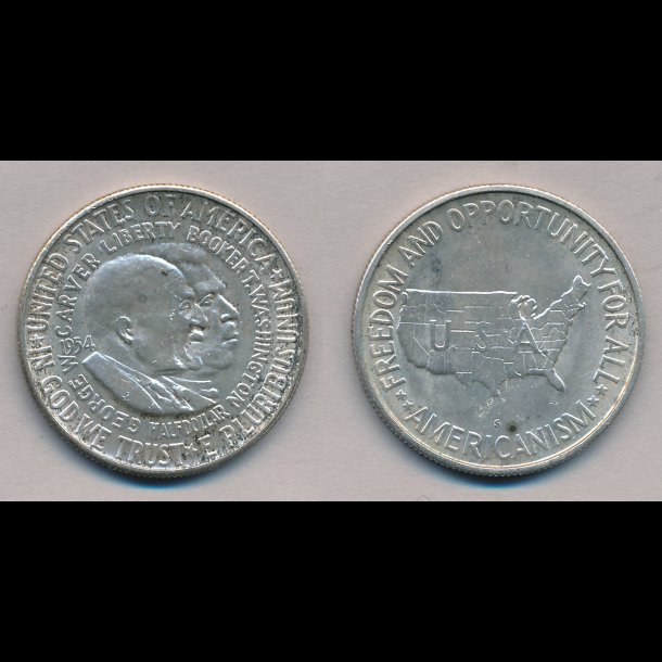 1954, USA,  dollar, Washington-Carver,