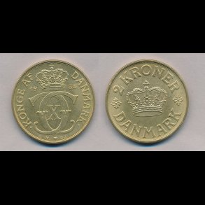 1936, 2 kroner, 0 / M,