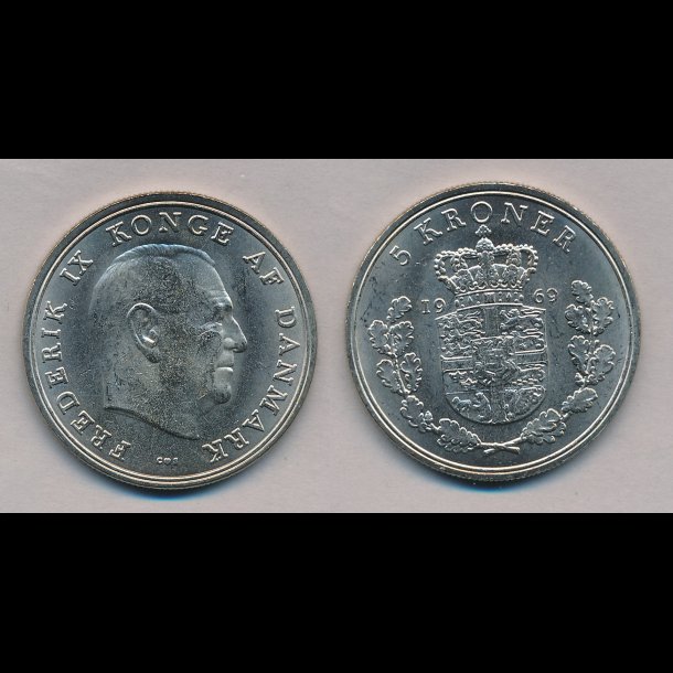 1969, 5 kroner, 01, 