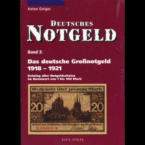 Deutsches Notgeld,  1918-1821, Bind 3,