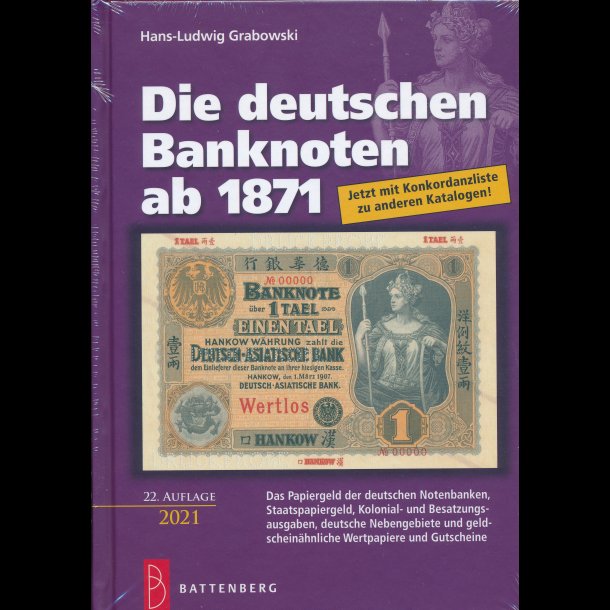 2021, Die deutchen Banknoten ab 1871, 22 oplag