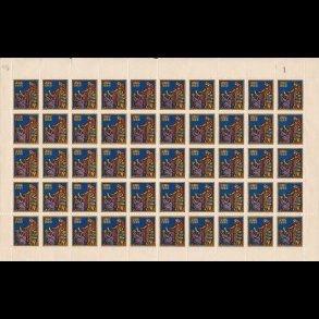 1920, Guldhornet overr�kkes Danmark, helark, foldet, revne takker,