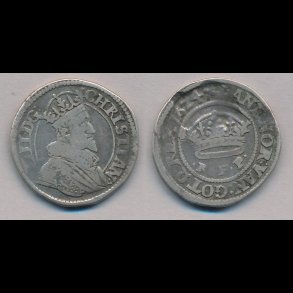 1624, Chr IV,  krone, H 128,