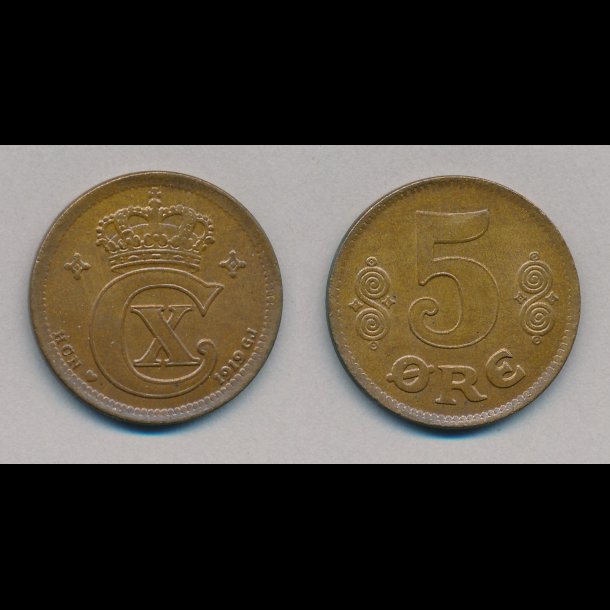 1919, 5 re, bronze, 0,