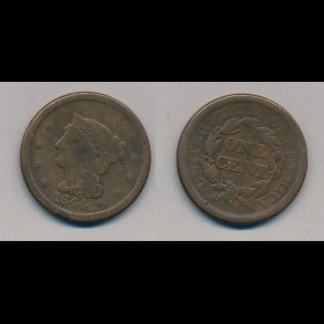 1841, USA, 1 cent, 1, lbnr1,