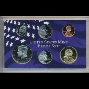 2005, USA, samlers�t, cuni, proof set,