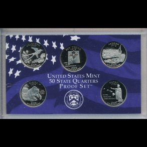 2008, USA, quarter s�t, cuni, proof set,