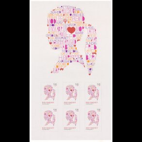 Temaark, 7 forskellige ark, AFA ca 800,-kr, **, lbnr 6,