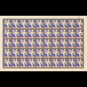 1929, Dreng med juletr�, helark, foldet,