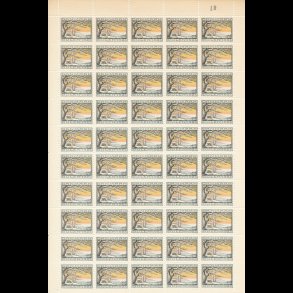 1925, Vinterlandskab, helark, ufoldet, #