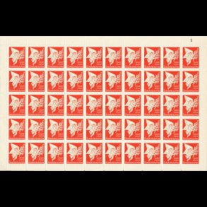 1933, Engel med juletr�, helark, foldet, nr 1, let foldet,