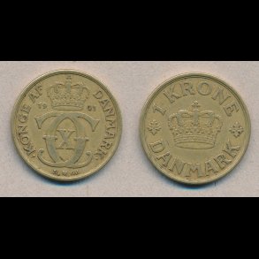 1941, 1 krone, 1(+)