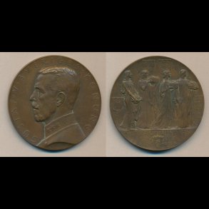 1914, Baltiska Utstllningens Malm, bronze,