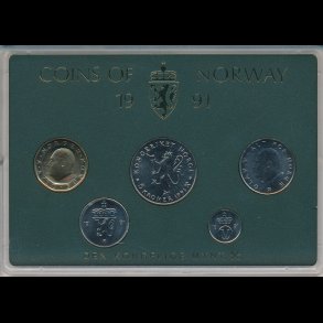 1991, Norge, Kgl mntst,