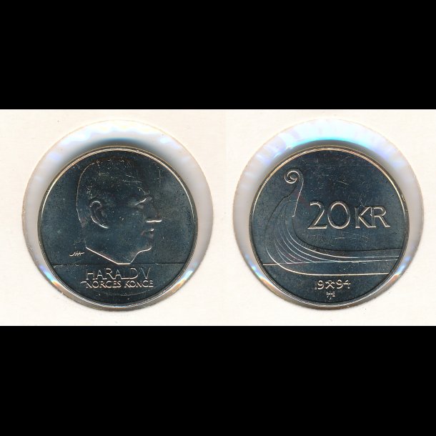 1994, Norge, 20 kroner,