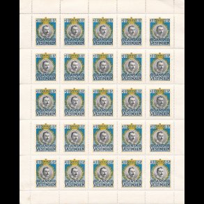 1915, Dansk Vestindien, Christian X, helark, 