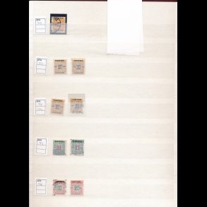 Afa Danmark .87-.217, blandet kvalitet, flest ʘ, lbnr 5015 a,