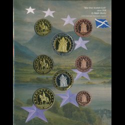 2003, United kingdom, 1,2,5,10,20,50 cent, 1,2 euro, 