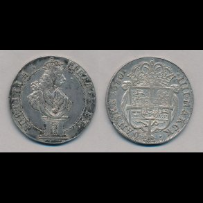 1680, Christian V, IIII marck, 1+ / 01,