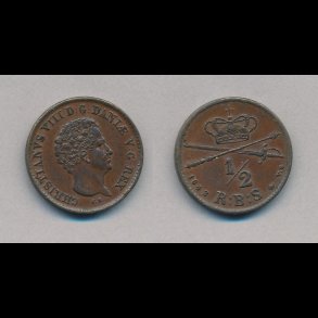 1842, Christian VIII,  rigsbankskilling,
