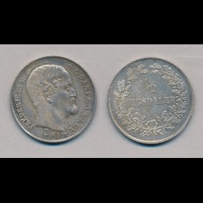 1855, Frederik VII,  Rigsdaler, 01,
