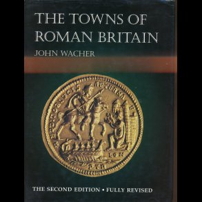 The Towns of Roman Britain af John Wacher, 2 udgave, 1975, Nedsat !