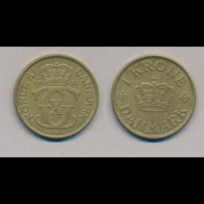 1926, 1 krone, 1+ / 1,