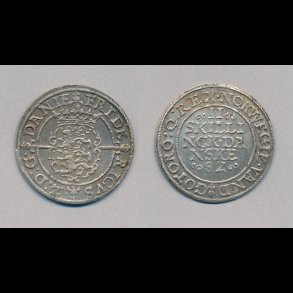 (15)82, Frederik II, 2 skilling, (II skilling), 0, meget flot,