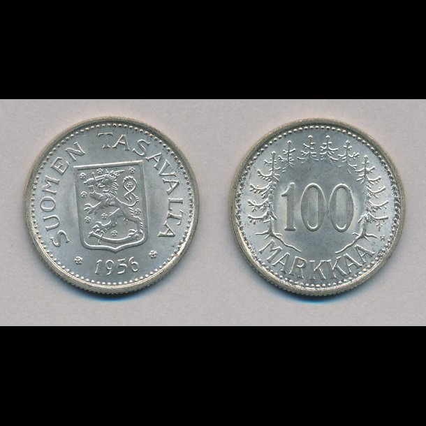 1956, Finland, 100 Markkaa, 0 / 01,