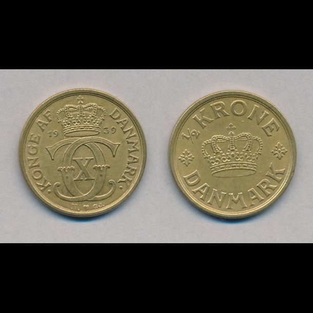 1939,  krone, 1+,