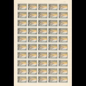 1925, Vinterlandskab, helark, let foldet,