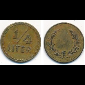 Mejeritegn, 1/4 liter, uden navn,