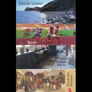  PRIS af plydende, 4 forskellige miniarkhfter, **, billig porto,