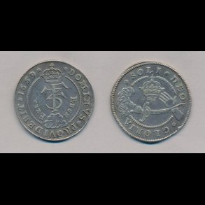 1659, Frederik III, 1 krone, 