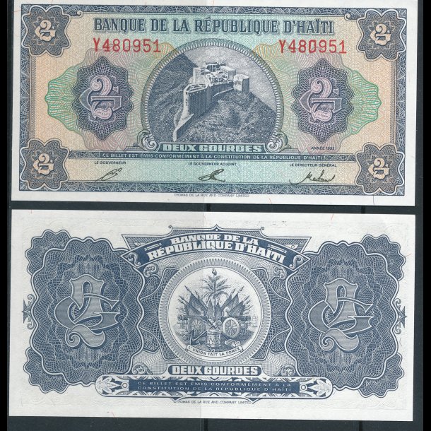 Haiti, 2 gourde, 1805/a, * 