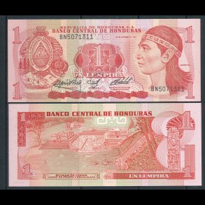 Honduras, 1 lempira, 5001/m, *