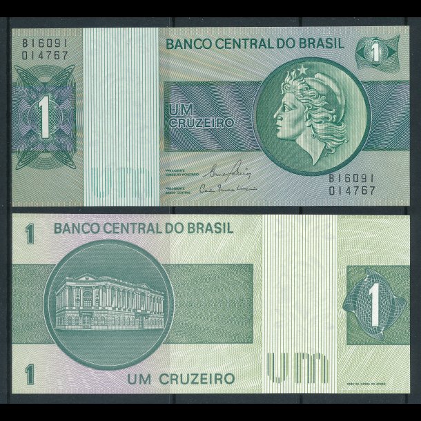 Brasilien, 1 cruzeiro, 1647/a, *