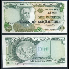 Mocambique, 1000 escudos, 1814/b, *