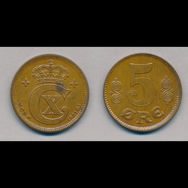 1921, 5 re, 01, Nedsat fra 150,-kr,