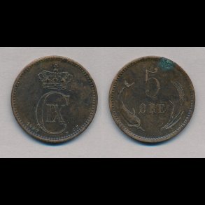 1890, 5 re, 1+, irplet,