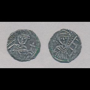 1154 - 1182, Valdemar I, Lund, pennig, 1+, Hbg 8, 