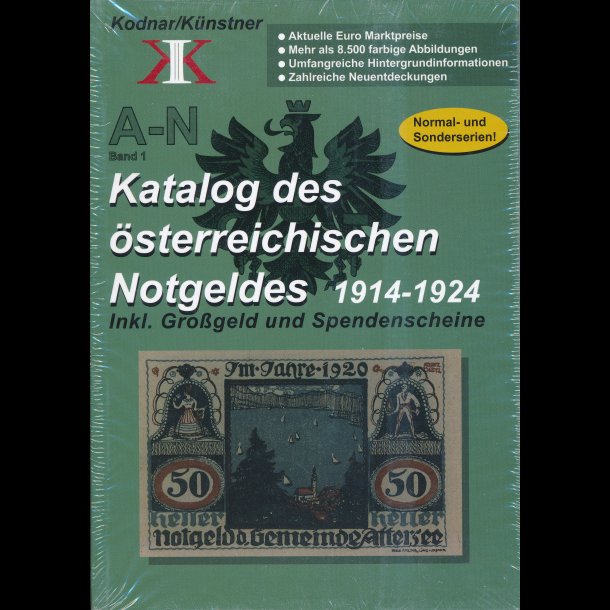 Katalog des sterreichischen Notgeld 1914-1924, Bind I og II,